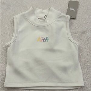 Kith White Sleeveless Top